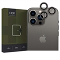 iPhone 15 Pro/15 Pro Max Hofi Camring Pro+ Kameralinsebeskytter - Svart Kant