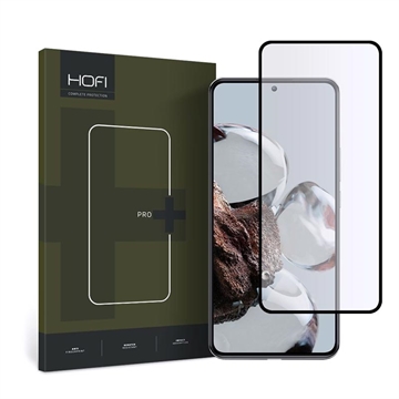 Xiaomi 12T/12T Pro Hofi Premium Pro+ Skjermbeskyttere Panzerglass - Svart Kant