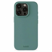iPhone 16 Pro Max Holdit Silikondeksel - Mosegrønn