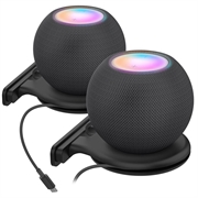 HomePod mini AhaStyle 2-pakning med veggfester og kabelhåndtering