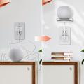 HomePod mini AhaStyle 2-pakning med veggfester og kabelhåndtering - hvit
