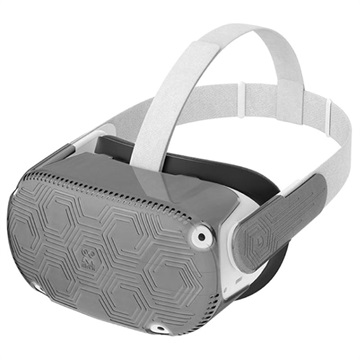 Honeycomb Ripebestandig Oculus Quest 2 Deksel - Grå