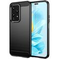 Honor 200 Lite Børstet TPU Deksel - Karbonfiber