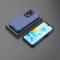 Honor 200 Lite Honeycomb Armored Hybrid-deksel - Blå