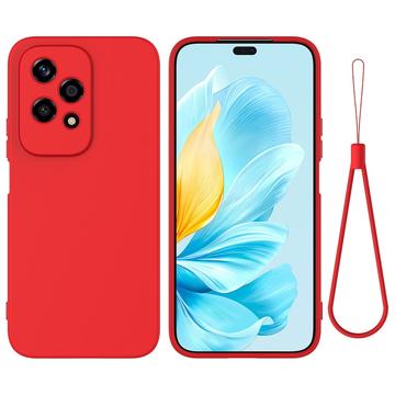 Honor 200 Lite Liquid Silikondeksel - Rød