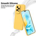 Honor 200 Lite Liquid Silikondeksel - Gul