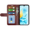 Honor 200 Lite Lommebok-deksel med Magnetisk Lukning - brun