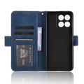 Honor 200 Smart/X7c 4G/5G Kortholder Lommebokveske - blå