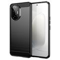 Honor 300 Børstet TPU Deksel - Karbonfiber