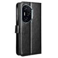 Honor 300 Pro/300 Ultra Lommebok-deksel med Magnetisk Lukning - svart