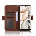 Honor 400 Smart 5G/4G/X7d 4G Kortholder Lommebokveske - brun