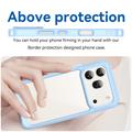 Honor 600/600 Pro Anti-Shock Hybrid-deksel - Blå