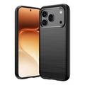 Honor 600/600 Pro Børstet TPU-deksel - karbonfiber