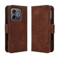 Honor 600 Lite Kortholder Lommebokveske - brun