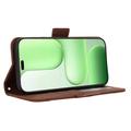 Honor 600 Lite Kortholder Lommebokveske - brun