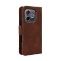 Honor 600 Lite Kortholder Lommebokveske - brun