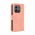 Honor 600 Lite Kortholder Lommebokveske - Rosa
