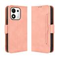 Honor 600 Smart Kortholder Lommebokveske - Rosa