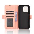 Honor 600 Smart Kortholder Lommebokveske - Rosa