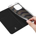 Honor 600 Smart Dux Ducis Skin Pro Flip-deksel - Svart