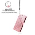 Honor 600 Smart Mandala Lommebok-deksel med håndleddsstropp - rosa