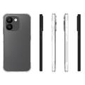 Honor 600 Smart støtsikkert silikon-deksel - Gjennomsiktig