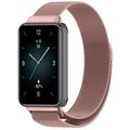 Honor Band 9 magnetisk Mesh stropp - Rosa