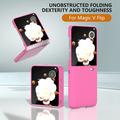 Honor Magic V Flip Plast Deksel - Varm Rosa
