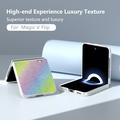 Honor Magic V Flip Rhinestone Tekstur Hybrid-deksel - fargerik