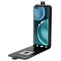 Honor Magic4 Pro Vertikal Flip-Deksel med Kortholder - Svart