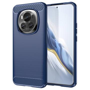 Honor Magic6 Børstet TPU Deksel - Karbonfiber