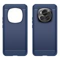 Honor Magic6 Børstet TPU Deksel - Karbonfiber