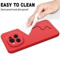 Honor Magic6 Liquid Silikondeksel - Rød