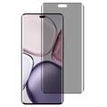 Honor Magic7 Lite Privacy Full Cover Beskyttelsesglass - Svart Kant