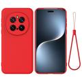 Honor Magic7 Pro Flytende silikon-deksel med håndstropp
