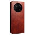 Honor Magic7 Pro Lommebok-deksel med Magnetisk Lukning - Brun