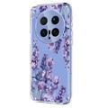 Honor Magic8 Pro TPU-deksel med blomstermønster