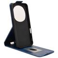 Honor Magic8 Pro vertikalt flip-etui med stativ - mørkeblå