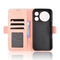 Honor Magic9 Pro Max Kortholder Lommebokveske - Rosa