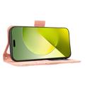 Honor Magic9 Pro Max Kortholder Lommebokveske - Rosa