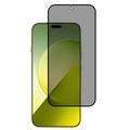 Honor Magic9 Pro Max Privacy Full Cover Beskyttelsesglass - Svart Kant