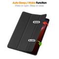 Honor MagicPad 3 Pro 12.3/MagicPad 4 Tri-Fold Series Smart Folio-etui - svart