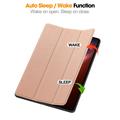 Honor MagicPad 3 Pro 12.3/MagicPad 4 Tri-Fold Series Smart Folio-etui - rosa gull