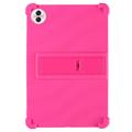 Honor Pad 10 Silikonetui med kickstand - Varm Rosa