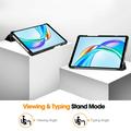 Honor Pad X7 Tri-Fold Series Smart Folio-etui - svart