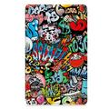 Honor Pad X7 Tri-Fold Series Smart Folio-etui - Graffiti