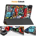 Honor Pad X8a Tri-Fold Series Smart Folio-deksel - Graffiti