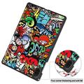Honor Pad X8a Tri-Fold Series Smart Folio-deksel - Graffiti