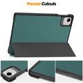 Honor Pad X9a Tri-Fold Series Smart Folio-etui - svartgrønn