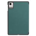 Honor Pad X9a Tri-Fold Series Smart Folio-etui - svartgrønn